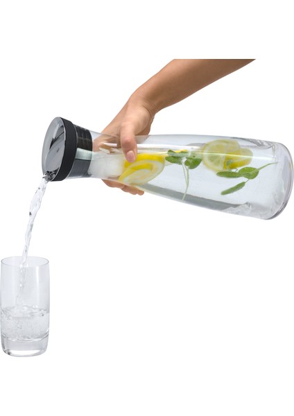 Cam Gümüş Kapaklı Karaf 1.5 L fiyatları