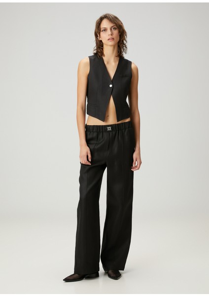 Siyah Keten Yelek fiyatları