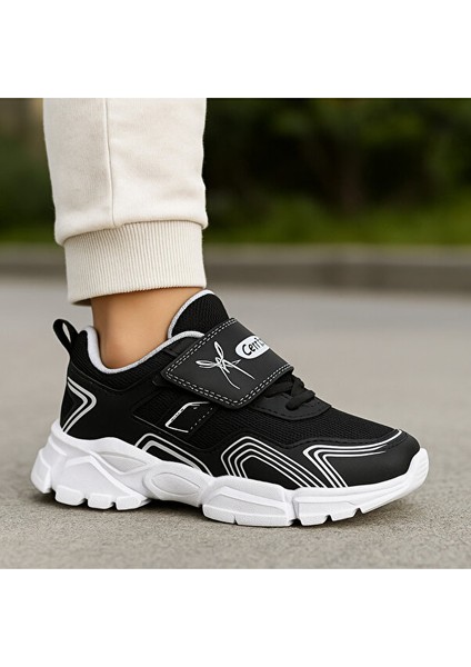 Çocuk Unisex Hafif Cırtlı Yumuşak Esnek Hafif Nefes Alabilen Ortopedik Sneaker Ayakkabı modelleri