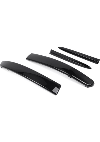 4pcs Ön Tampon Üst Izgara Kalıplama Fiat 500 2007-2015 735455041 735455042 735455056 735455057 (Yurt Dışından) fırsatları