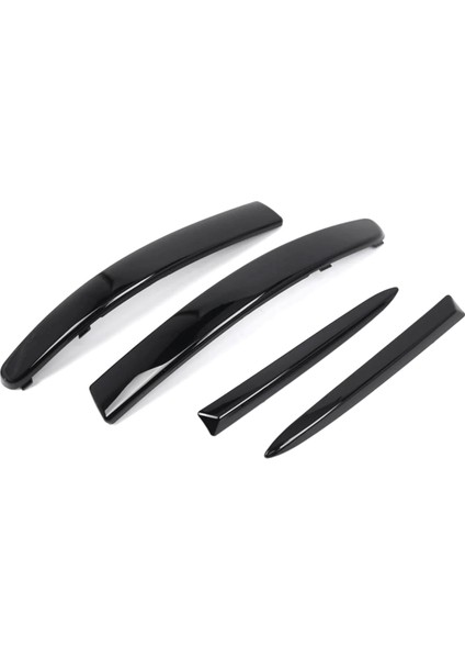4pcs Ön Tampon Üst Izgara Kalıplama Fiat 500 2007-2015 735455041 735455042 735455056 735455057 (Yurt Dışından) indirimleri