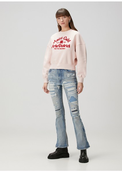 Arts District Açık Pembe Sweatshirt fiyatları