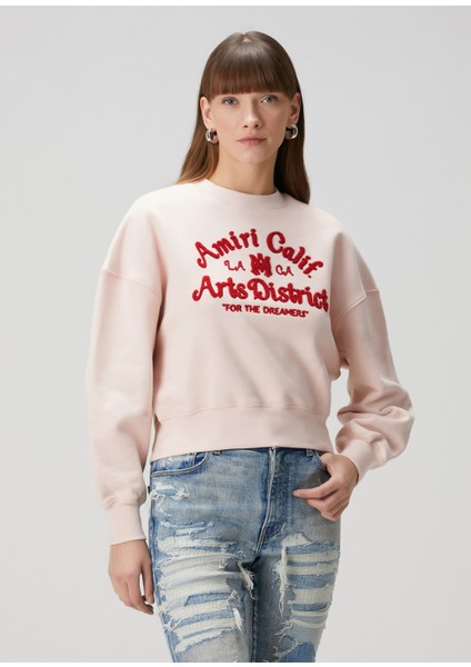 Arts District Açık Pembe Sweatshirt modelleri