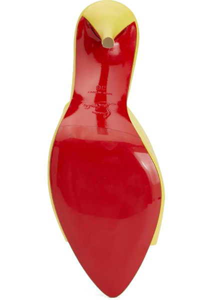 Miss Z Sarı Kadın Deri Terlik indirimleri