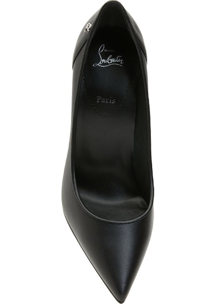 Sporty Kate Siyah Deri Topuklu Ayakkabı fırsatları