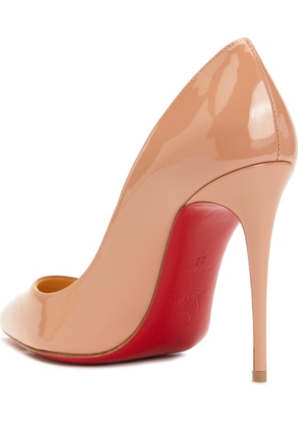 So Kate Nude Deri Stiletto modelleri