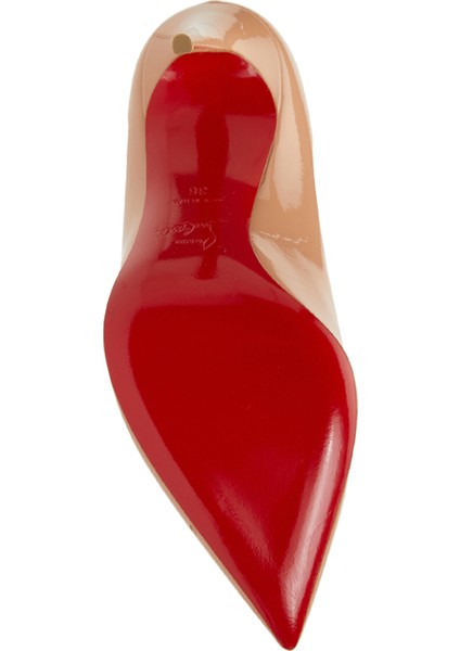 So Kate Nude Deri Stiletto indirimleri