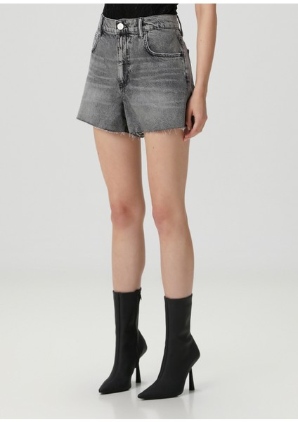 Tate Gri Denim Şort fiyatları