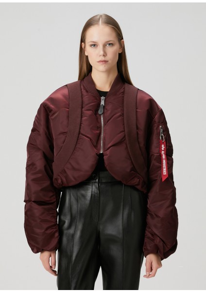 Ma-1 Koyu Bordo Crop Bomber Mont