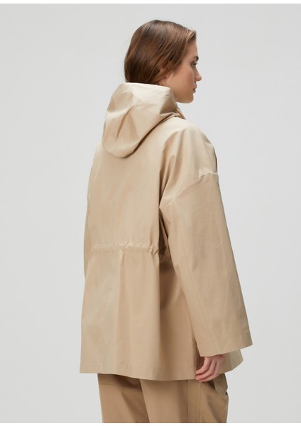 Gaillon Camel Kapüşonlu Parka fırsatları