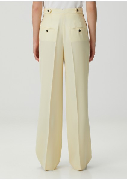 Açık Sarı Yün Pantolon fırsatları