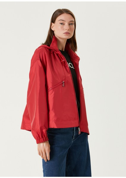 Hemar Kırmızı Kapüşonlu Parka