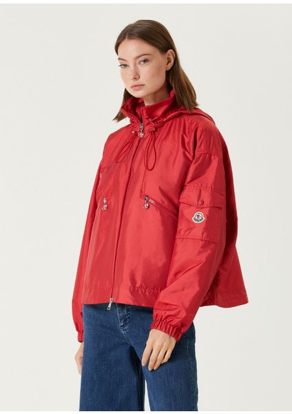 Hemar Kırmızı Kapüşonlu Parka modelleri