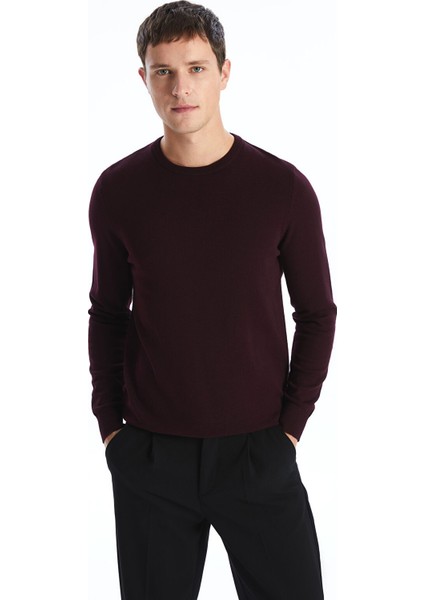 Yeni Sezon Büyük Beden Bisiklet Yaka Erkek Triko Kazak