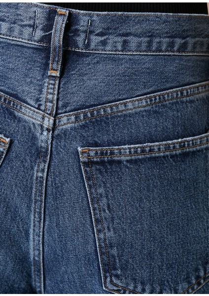 Dame Mavi Wide Leg Jean Pantolon fırsatları