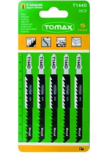 Ağaç 5 Parça Dekobaj Bıçak Wood Dekupaj (4887)