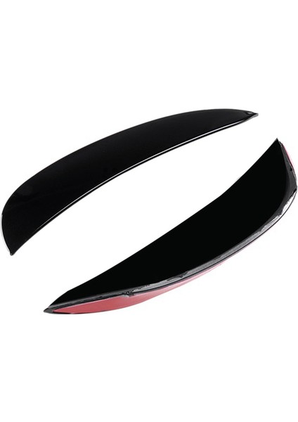 Ön Tampon Ayırıcı Yan Havalandırma Flep Yüzgeç Kapağı Mercedes-Benz E Sınıf W213 C238 E200 E300 E350 Amg 2016-2019 (Yurt Dışından)