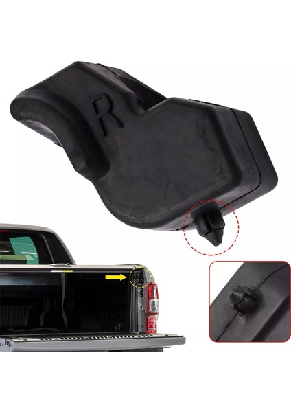 Yan Bagaj Kapısı Kauçuk Tampon Yastığı Ford F150 Için 5.5 Ayak Kutusu FL3Z-99439A00-B FL3Z-99439A00-A (Yurt Dışından) fiyatları