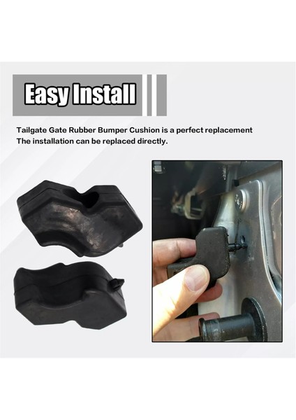 Yan Bagaj Kapısı Kauçuk Tampon Yastığı Ford F150 Için 5.5 Ayak Kutusu FL3Z-99439A00-B FL3Z-99439A00-A (Yurt Dışından) modelleri