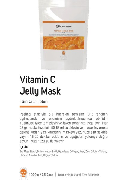 Lavıen Toz Maske Vitamin C 1 kg
