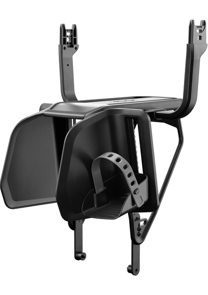 Koyu Gri Çocuk Koltuğu Adaptörü Bisiklet Aksesuarı