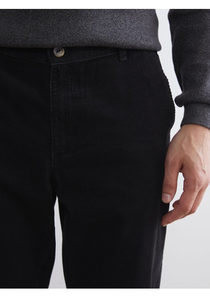 Yeni Sezon Bol Kalıp Kadife Erkek Pantolon modelleri