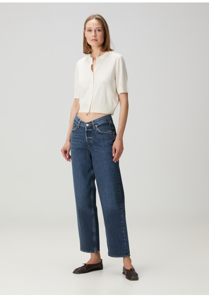 Baggy Nexus Lacivert Jean Pantolon