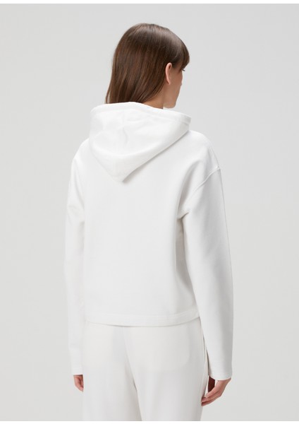 Beyaz Kapüşonlu Sweatshirt fırsatları