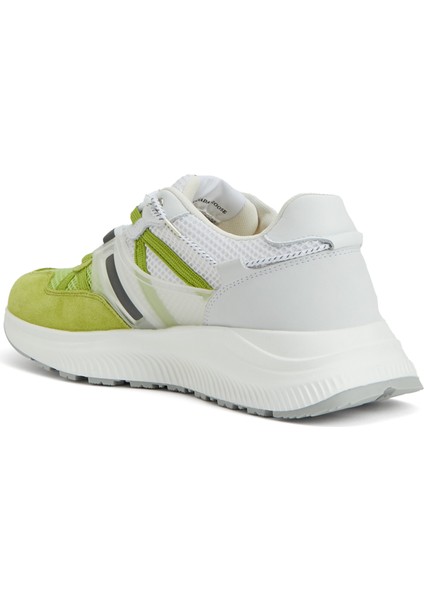 Beyaz Sarı Kadın Sneaker modelleri