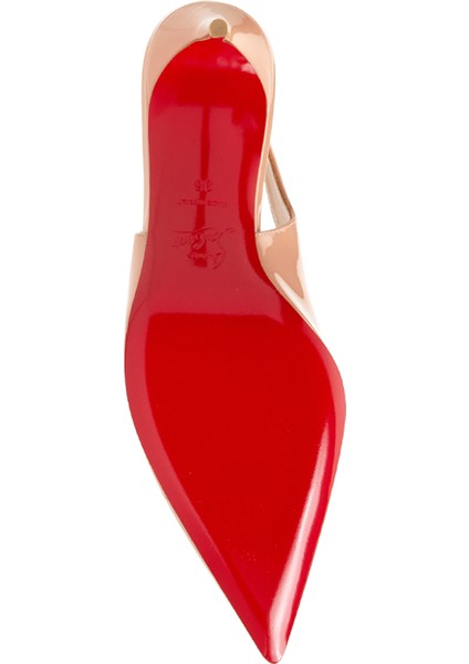 Hot Chick Nude Deri Topuklu Ayakkabı indirimleri