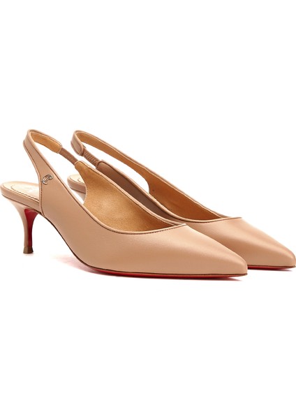 Kate Nude Deri Topuklu Ayakkabı fiyatları