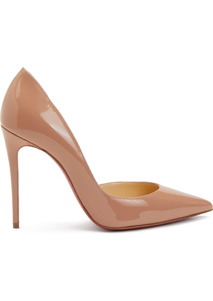 Nude Deri Stiletto