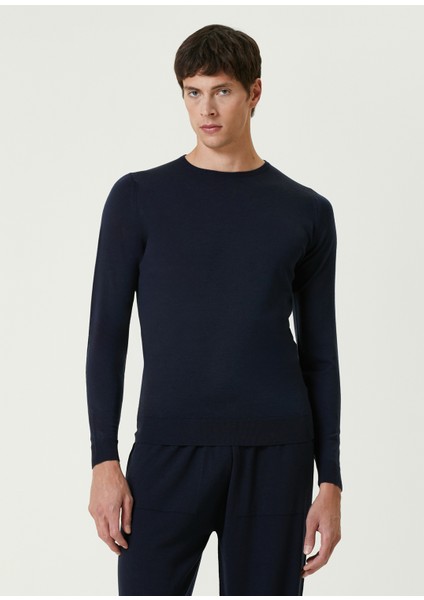 Lundy Lacivert Merino Kazak