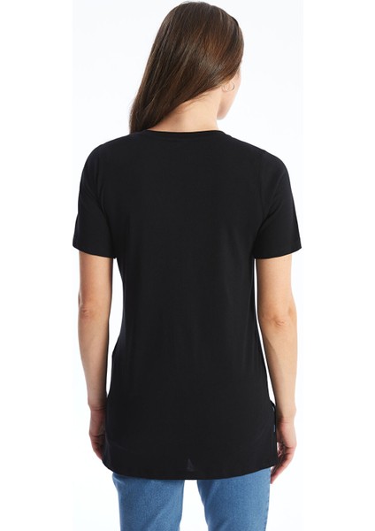 Yeni Sezon V Yaka Kadın Tişört fırsatları