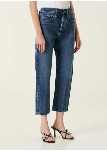 Parker Easy Straight Mavi Jean Pantolon modelleri