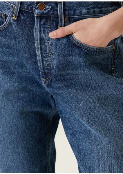 Parker Easy Straight Mavi Jean Pantolon fırsatları