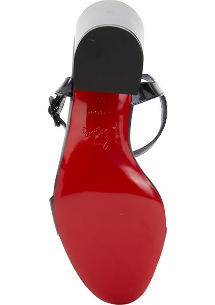 Miss Jane Lacivert Kadın Deri Sandalet indirimleri