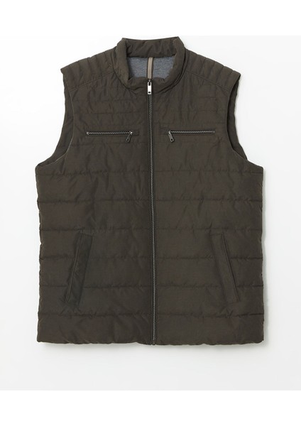 Yeni Sezon Standart Kalıp Dik Yaka Erkek Şişme Yelek indirimleri