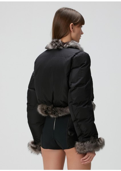Siyah Puffer Mont fırsatları