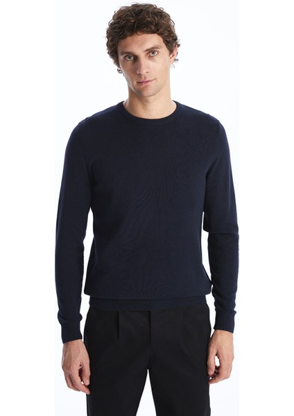 Yeni Sezon Bisiklet Yaka Erkek Triko Kazak