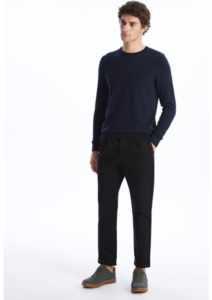 Yeni Sezon Bisiklet Yaka Erkek Triko Kazak modelleri