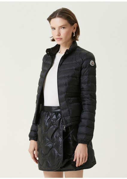 Lans Siyah Puff Mont