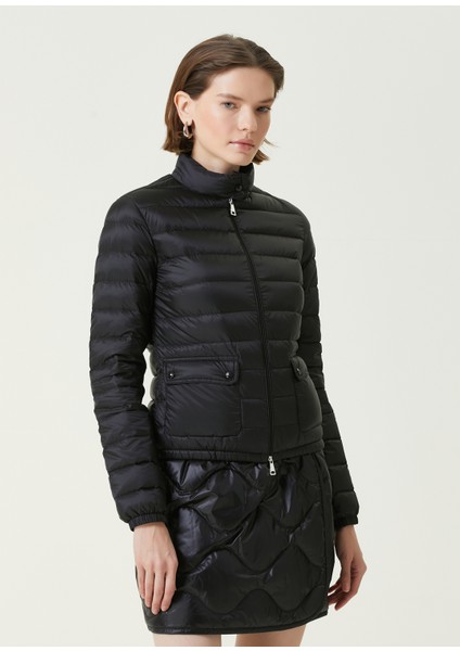 Lans Siyah Puff Mont modelleri