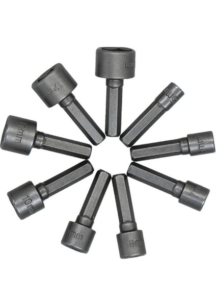9 Parça Manyetik Somun Adaptörü