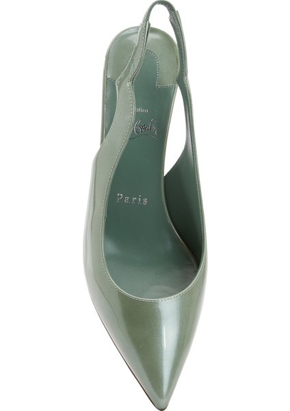 Hot Chick Su Yeşili Deri Topuklu Ayakkabı fırsatları