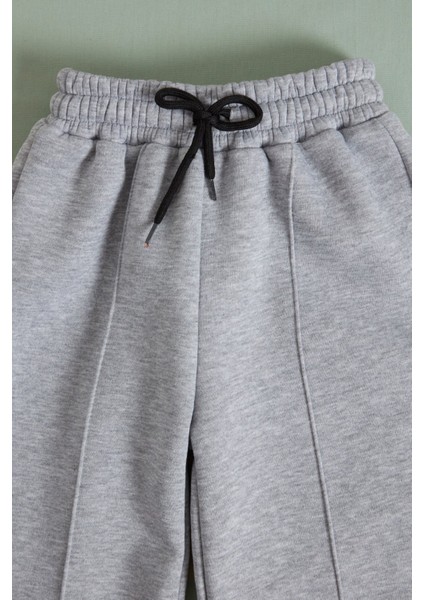 3 Iplik Çima Dikişli Kız Çocuk Palazzo Eşofman Altı fiyatları