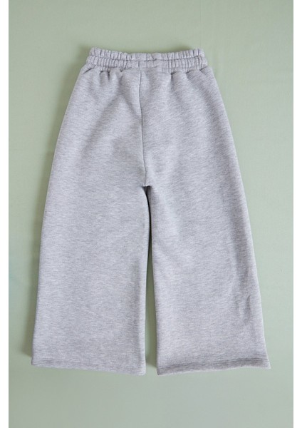 3 Iplik Çima Dikişli Kız Çocuk Palazzo Eşofman Altı fırsatları