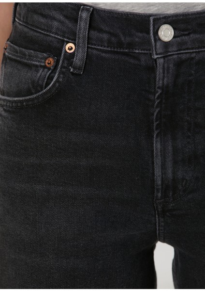 Ren Siyah Wide Leg Jean Pantolon indirimleri