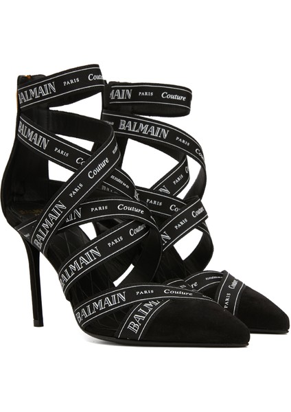 Couture Siyah Deri Topuklu Ayakkabı fiyatları