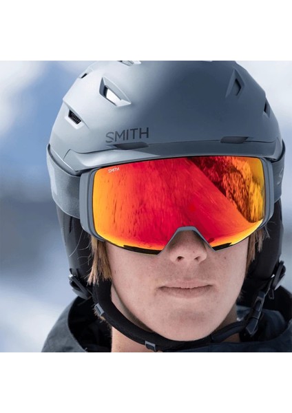 Level Mips Matte Slate Gri Kayak Kaskı modelleri